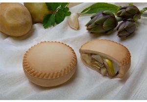 Panadas vegan di carciofi e patate